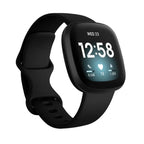 Ranneke Fitbit Versa 3 -kellolle, musta