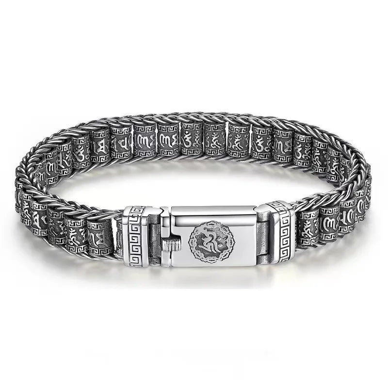 Bracelet roue de prière tibétaine