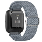 Super joustava ranneke Fitbit Versa 1 Versa 2 Versa Lite -kellolle harmaa