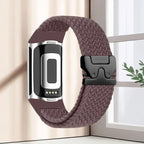 Punottu ranneke Fitbit Charge 5, Charge 6 -kelloon violetti