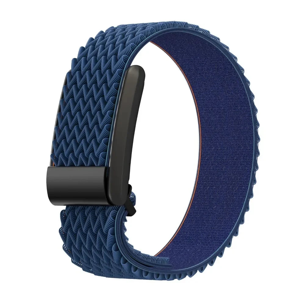 Nylonranneke Google Fitbit Air -kellolle, sininen
