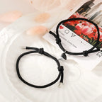 Rannekorut Gourmette Sydän Magneetti Ystäväpariskunnille