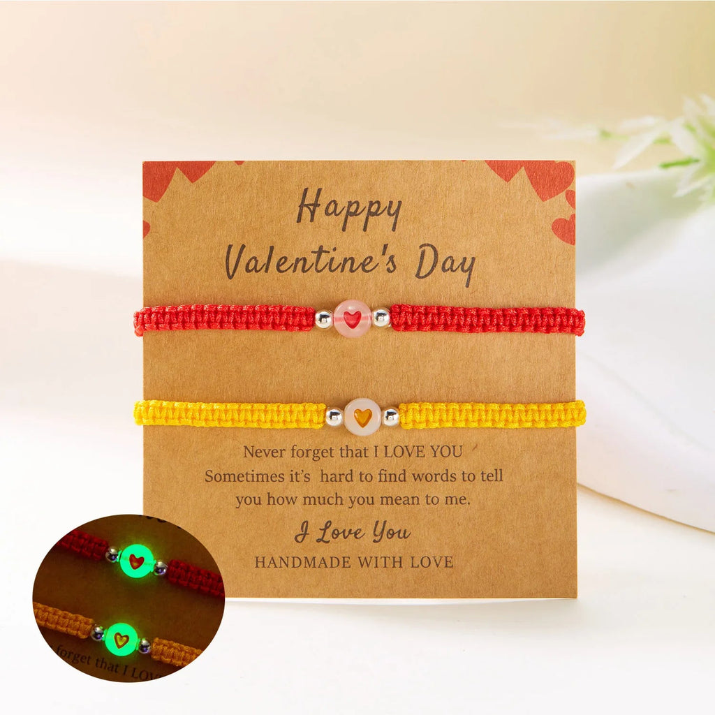 Rakkausrannekkeet ystäväpareille romanttisella ketjulla