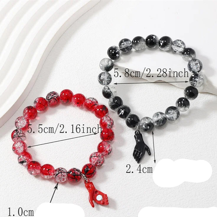 Rakkausrannekkeet Pariskunnille Romanttinen Magneettinen Gourmette 3