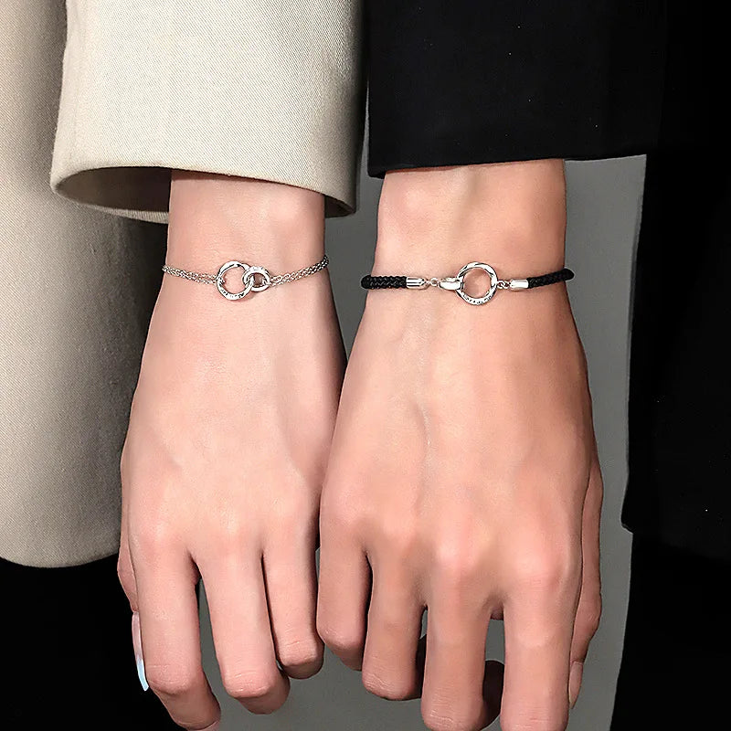 Rakkausrannekkeet Pari Ranneketjut Renkaat