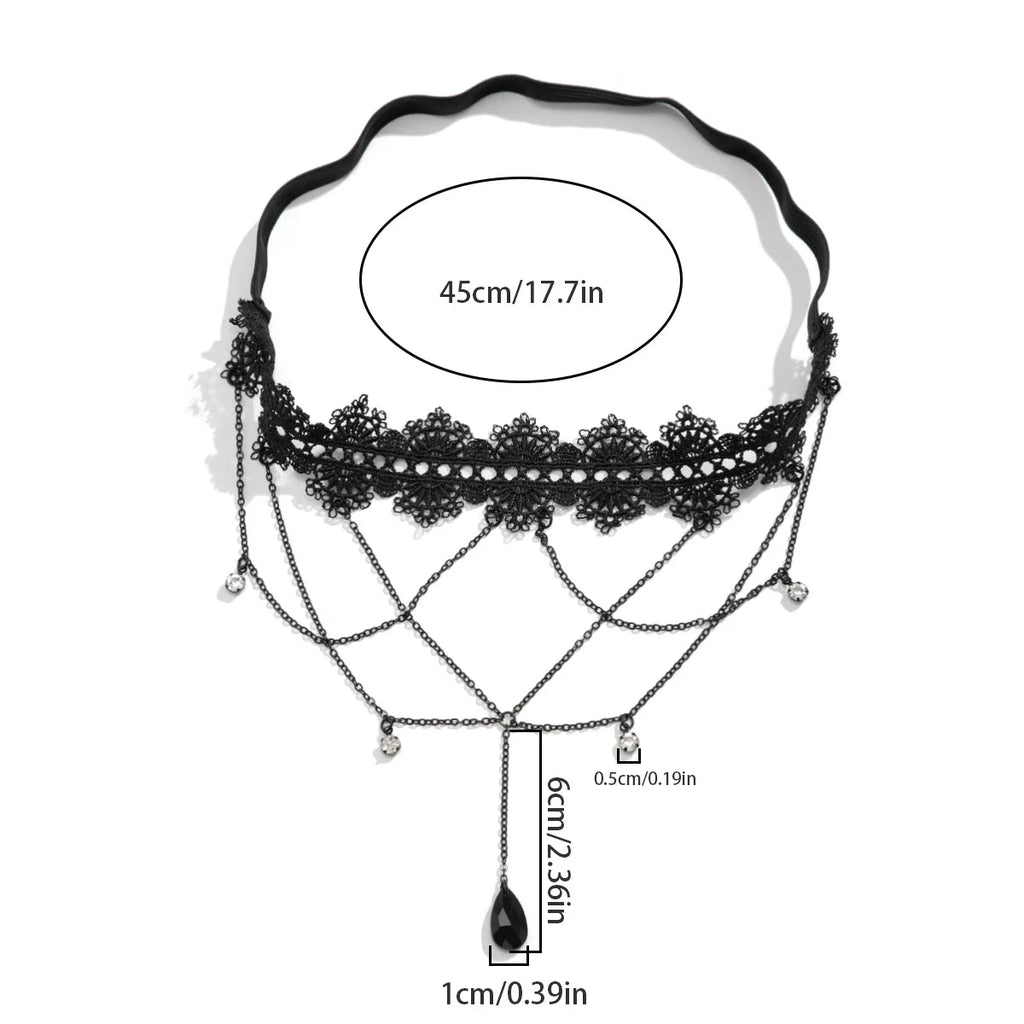Mustat reisiketjut - Reisikorut vartalolle naisille