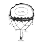 Mustat reisiketjut - Reisikorut vartalolle naisille