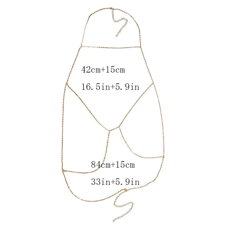 Naisten kaulaketju rintakorulle