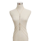 Naisten kaulaketju musta kaulakoru kullalla