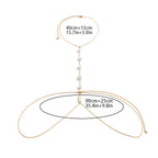 Naisten kaulaketju helmikoristeilla