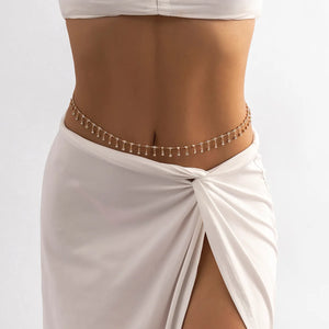 Lantio ketju - Naisten vyötärö- ja vatsakoru kulta