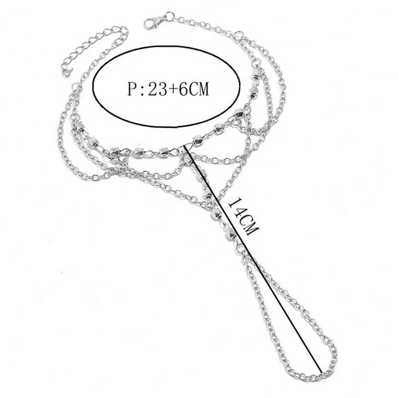 Jalkaketju - Kultainen Naisten Jalkakoru