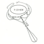 Jalkaketju - Kultainen Naisten Jalkakoru