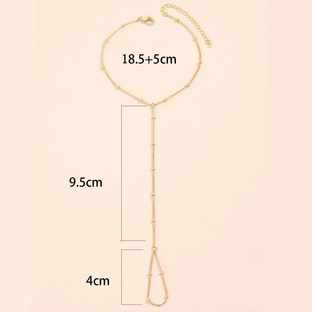 Ketju Käsi & Sormi Rannekoru Naisille