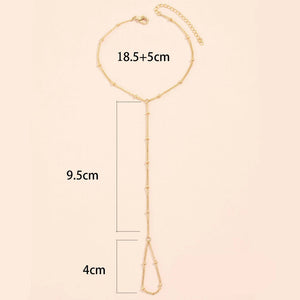 Ketju Käsi & Sormi Rannekoru Naisille