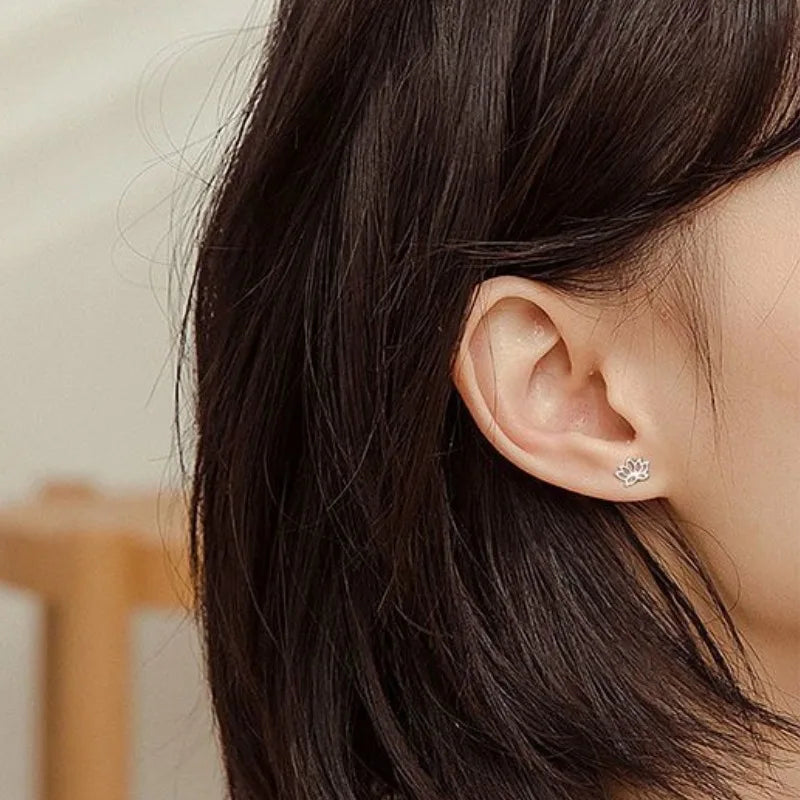 Naisten korvakorut lootuskukkakorvakorut