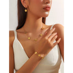 Kolmen kukan korusetti kulta 