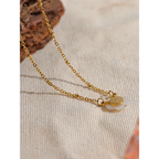 Kaulakoru, jossa kaunis valkoinen kukkariipus