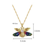 Kaulakoru mehiläisriipuksella