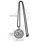 Kaulakoru riipuksella, jossa puu ja lintu