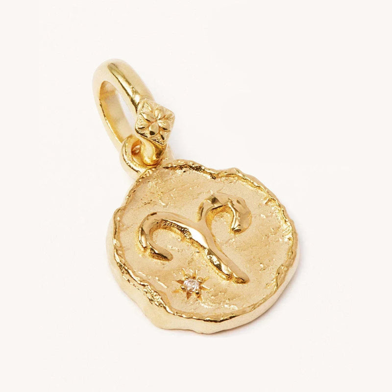 Kaulakoru astrologisella riipuksella, horoskooppimerkki