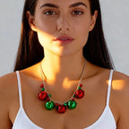 Kaulakoru joulupalloriipuksella