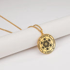 Kaulakoru Metatronin kuutio -riipuksella, kulta