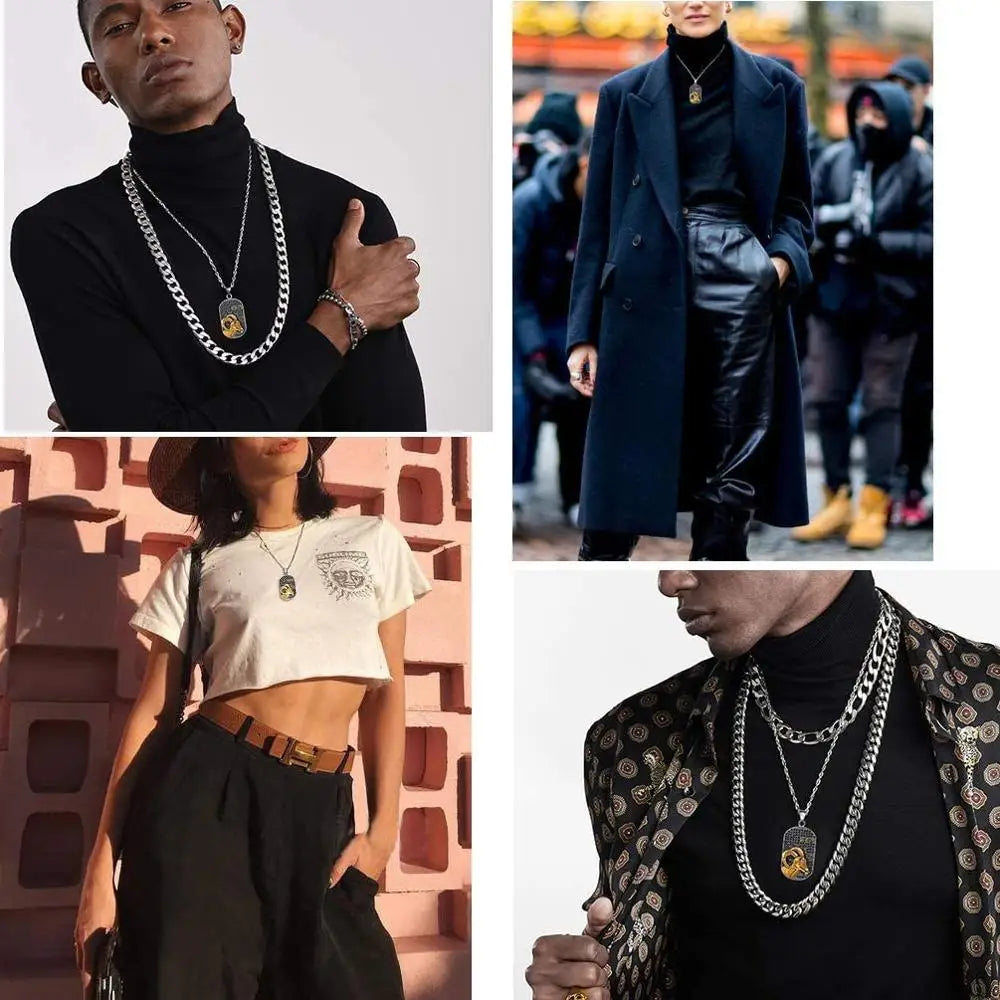 Kaulakoru astrologisen horoskooppimerkin tyylisellä riipuksella