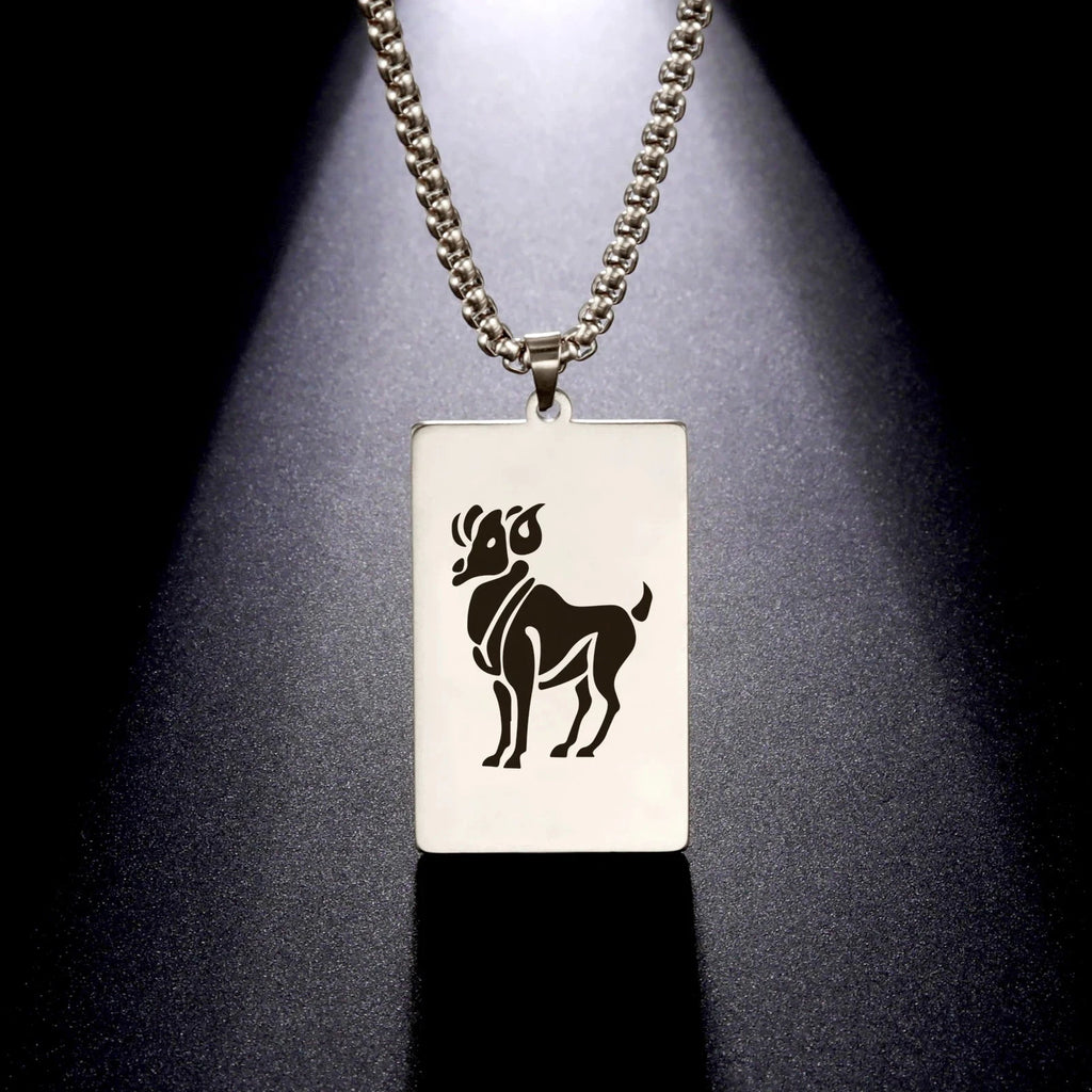 Kaulakoru tyylikkäällä astrologisen horoskoopin riipuksella