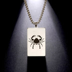 Kaulakoru tyylikkäällä astrologisen horoskoopin riipuksella