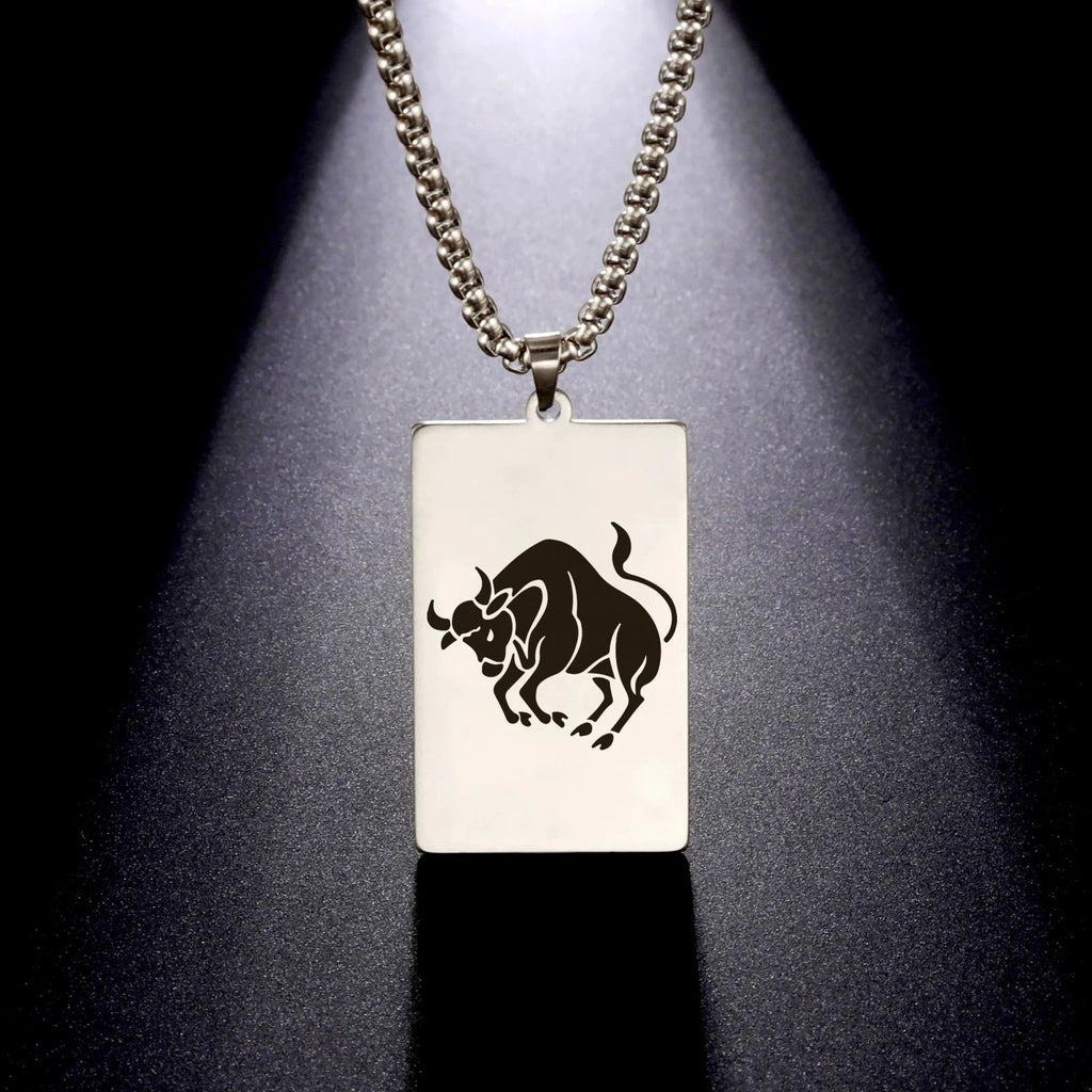 Kaulakoru tyylikkäällä astrologisen horoskoopin riipuksella