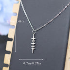 Kaulakoru tähtiriipuksella miehille hopea