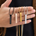 Kaulakoru, jossa on geometrinen <span data-glossary-id="Ayatul Kursi">Ayatul Kursi</span> arabialainen riipus kulta