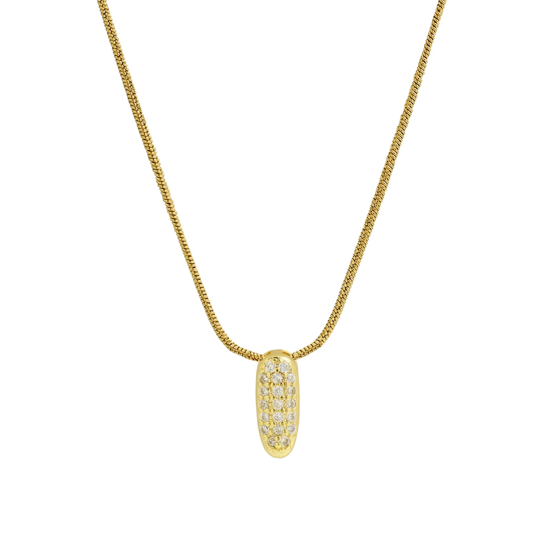 Kaulakoru strassikirjaimella i