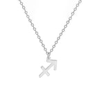 Kaulakoru, jossa on kullanvärinen horoskooppiriipus