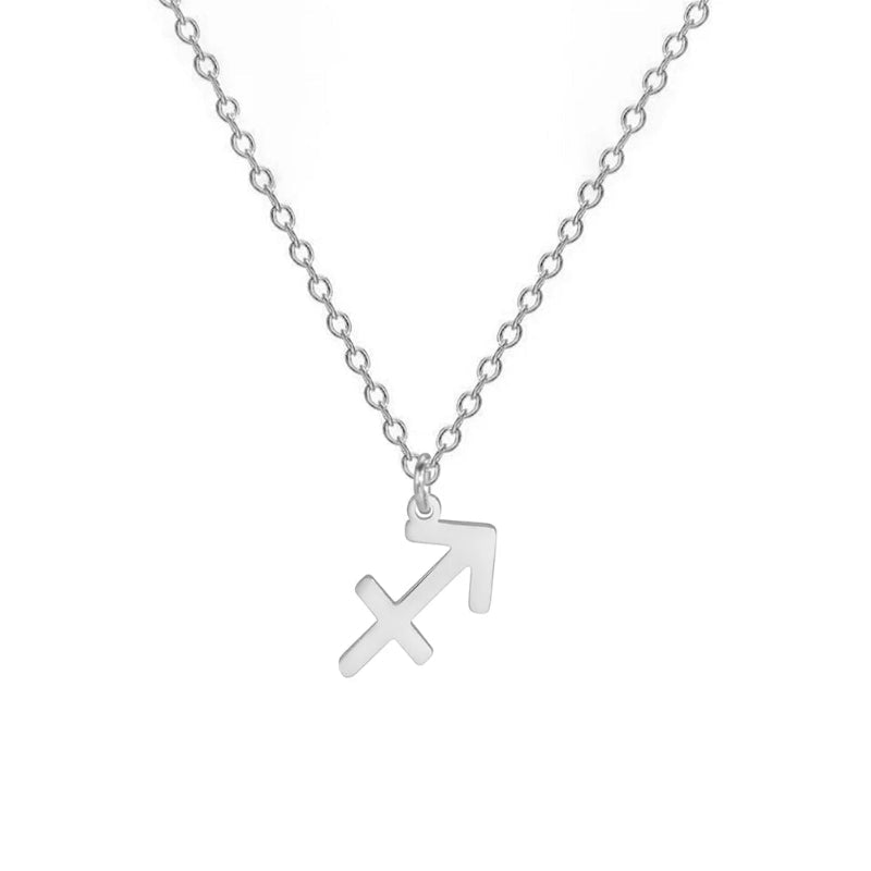 Kaulakoru, jossa on kullanvärinen horoskooppiriipus