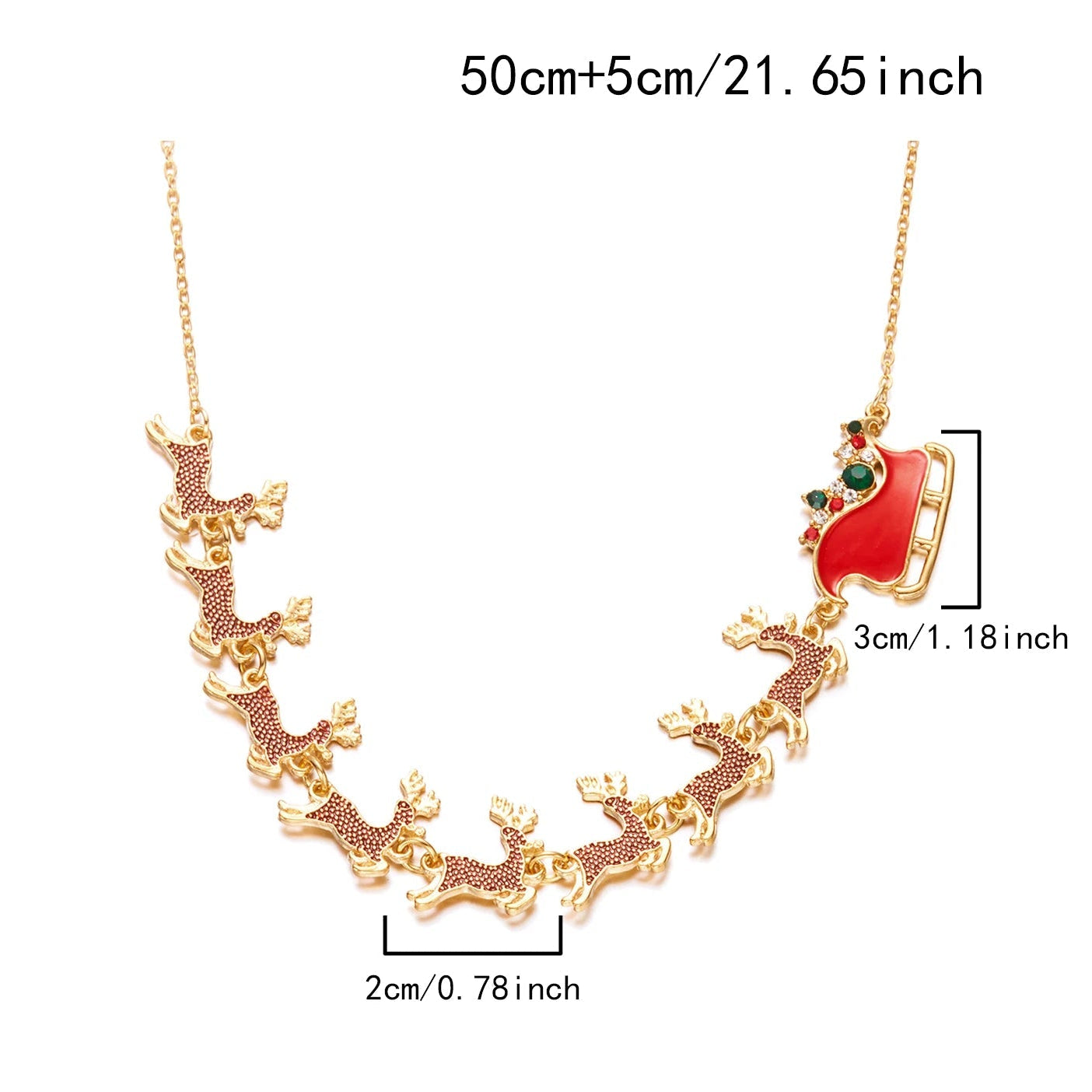 Kaulakoru joulupukin riimun kanssa