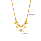 Kaulakoru zirkon-riipuksilla