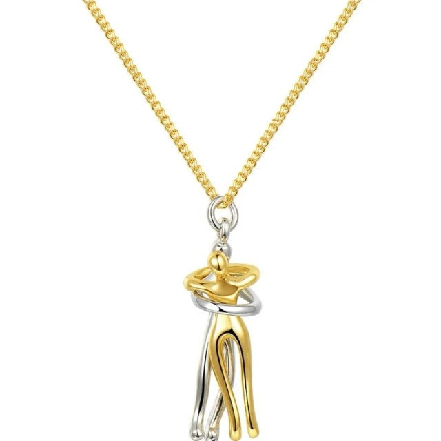 Rakkauden halin kaulakoru kulta