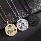 Kelttiläinen kaulakoru riipus Triskel Viking Man Woman Nordic