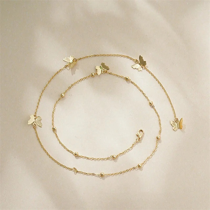 Perhosselkäkoru - selkäketju naisille