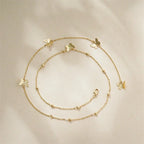 Perhosselkäkoru - selkäketju naisille