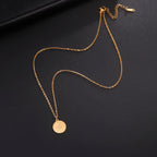 Naisten kaulakoru kompassi riipus tuuliruusu kulta