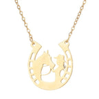 Hevosenkenkäriipus Hopeinen Onnenkalu