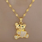 Kultainen karhuriipus