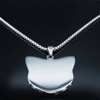 Kaulakoru Musta Kissanriipus Pentagrammi Noituus Wicca