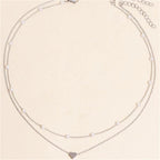 Sydän & Helmiä Riipus Kaulakoru 