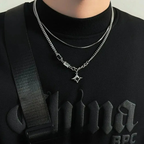 Riipuskaulakoru Tähti zirkoniakivellä