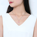 Vaaleanpunainen flamingokaulakoru