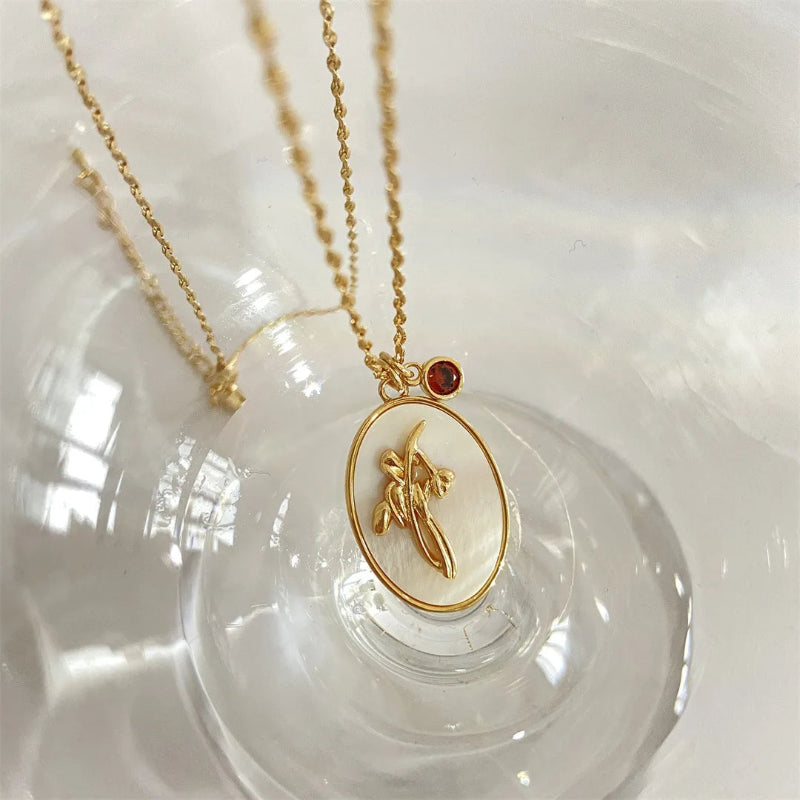 Kaulakoru Riipus Kukka Horoskooppimerkki